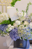 Baby Blue Grand Hat Box