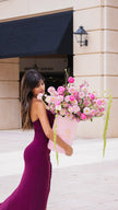 Blush Radiance - Luxury Front Row FlowerBox