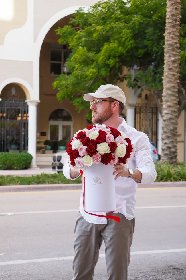 Luxury 360° Rose Box