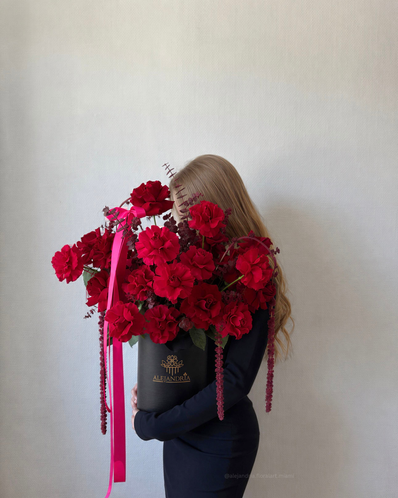 Crimson Muse Tall Flower Box