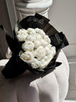 Ivory Peony Graduation Bouquet
