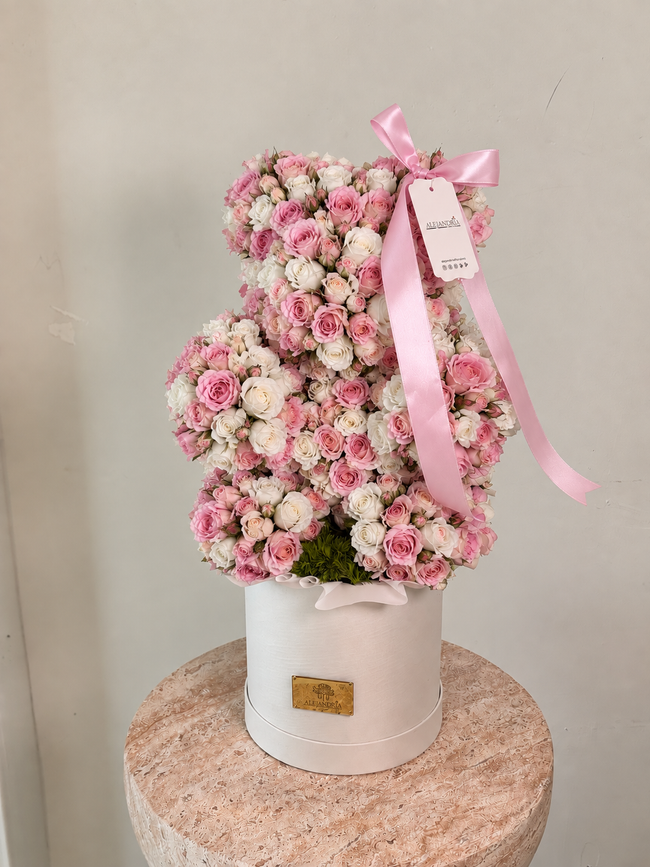 Teddy Bloom – Fresh Rose Teddy Bear