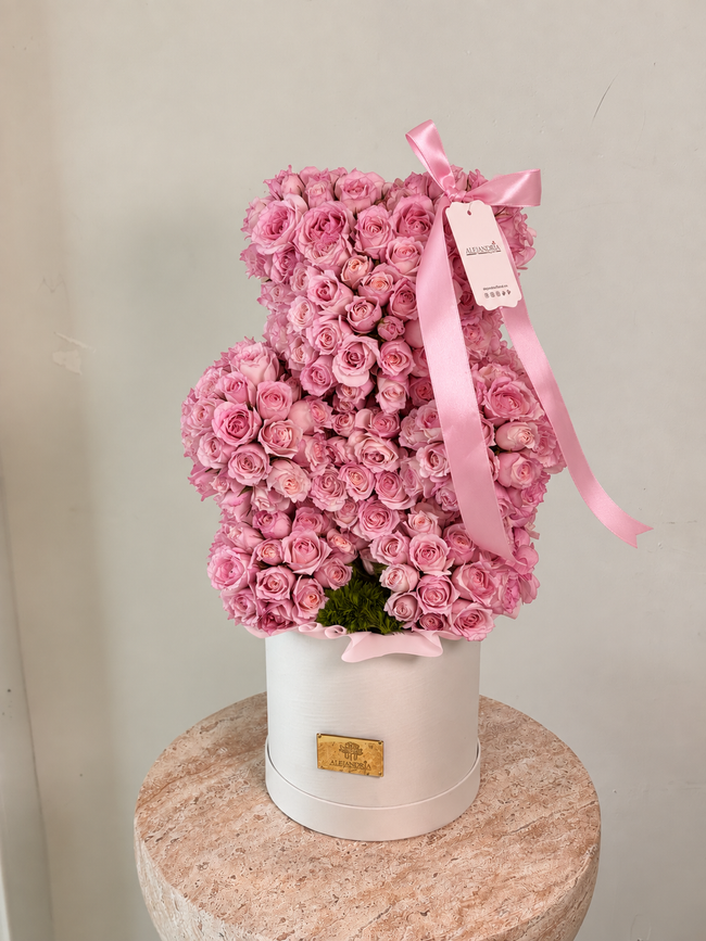 Teddy Bloom – Fresh Rose Teddy Bear