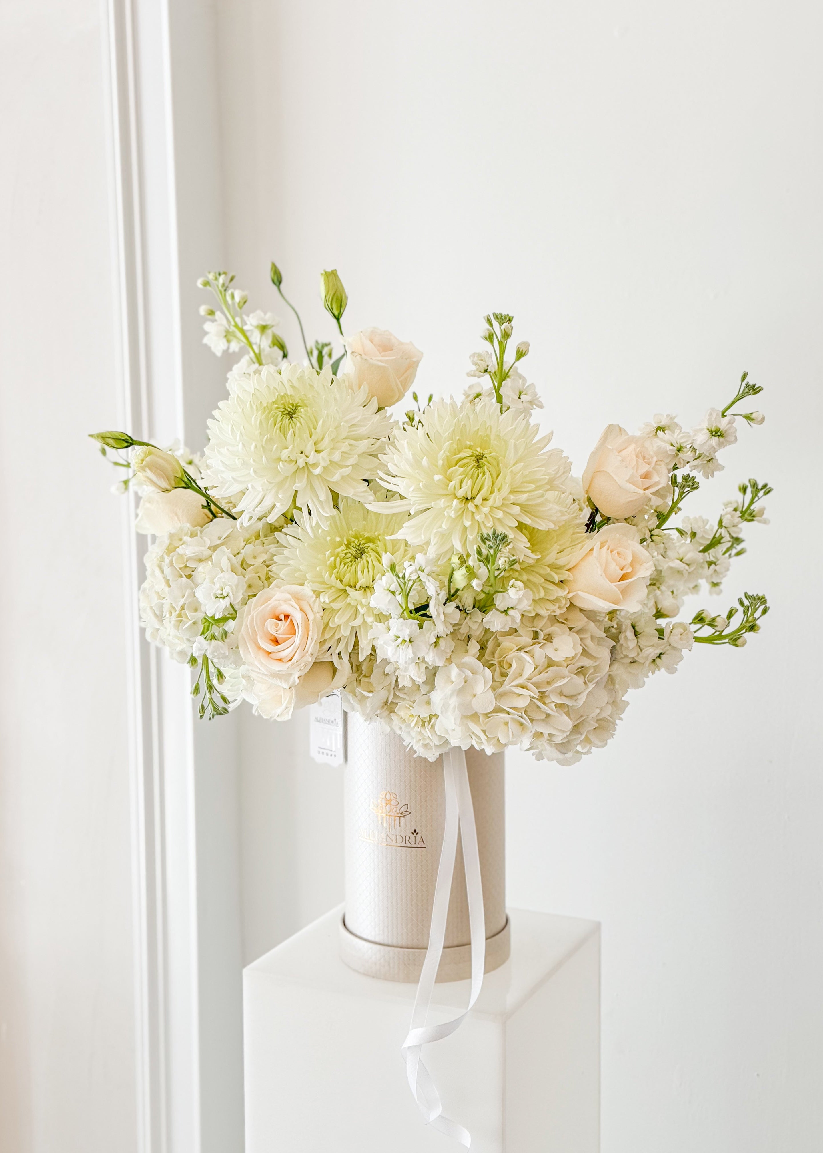 White Mini Garden - Classic Flower Box