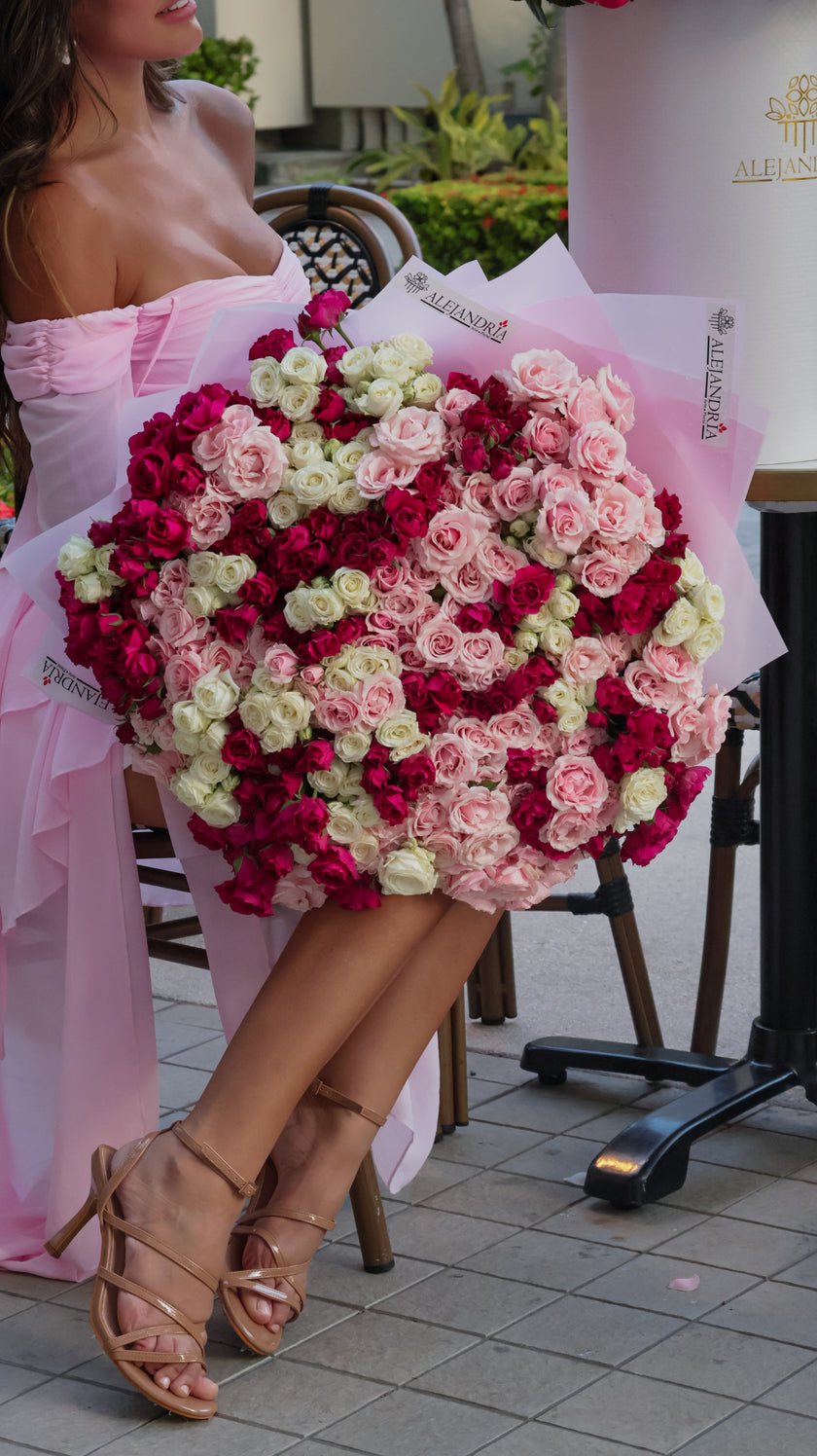 Grandeur Spray Roses – 120 Stems Luxury Bouquet