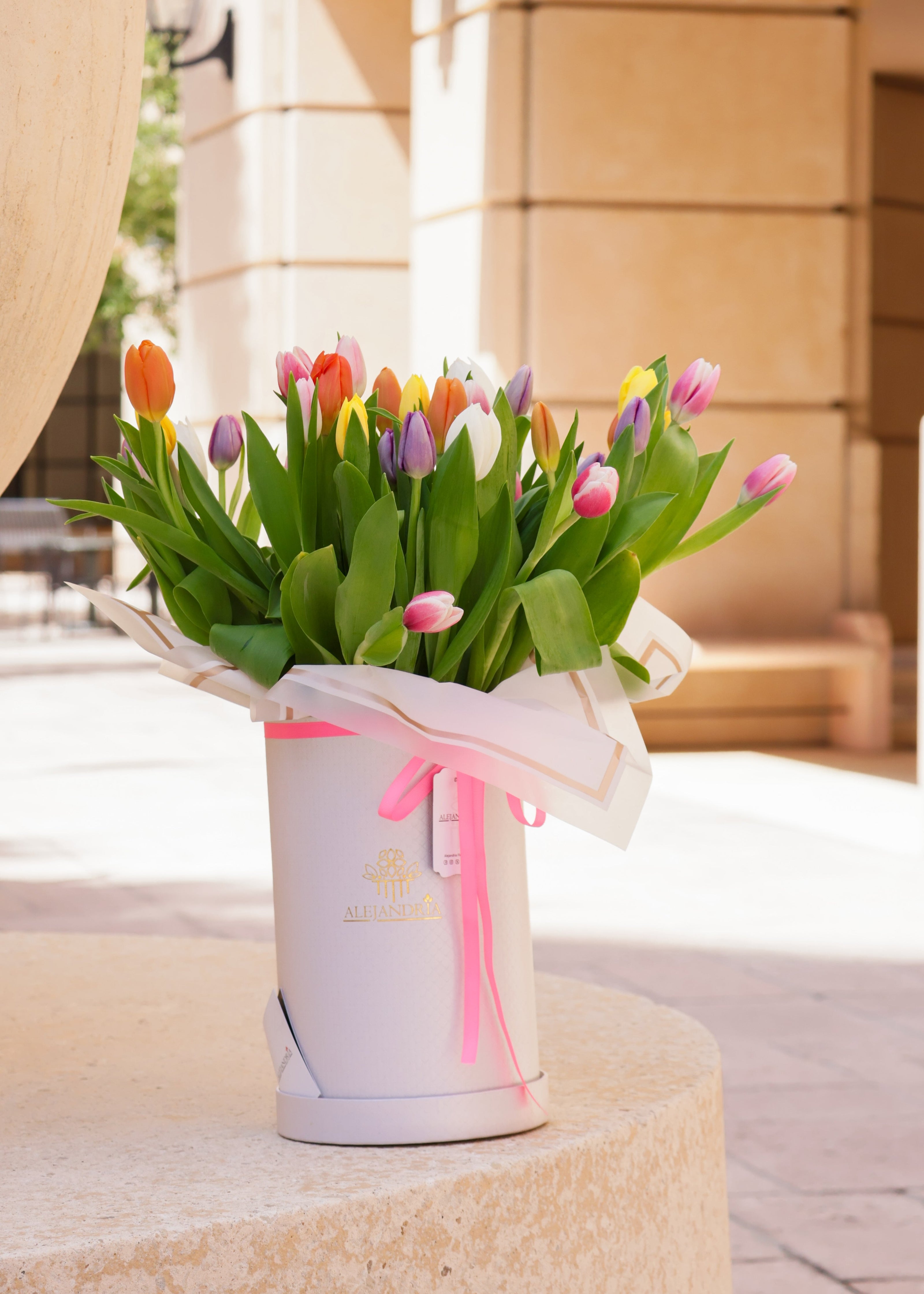 Tulip Crush - Prestige Flower Box
