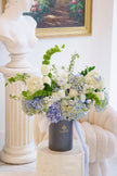 Baby Blue Grand Hat Box