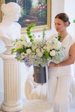 Baby Blue Grand Hat Box