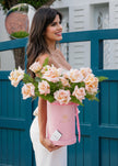 Classic Whisper – Luxe Rose Arrangement