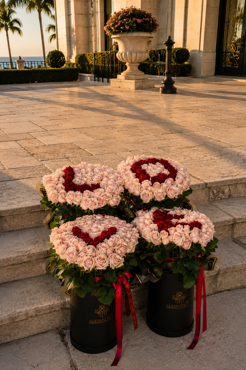 Luxury Rose Letter Box