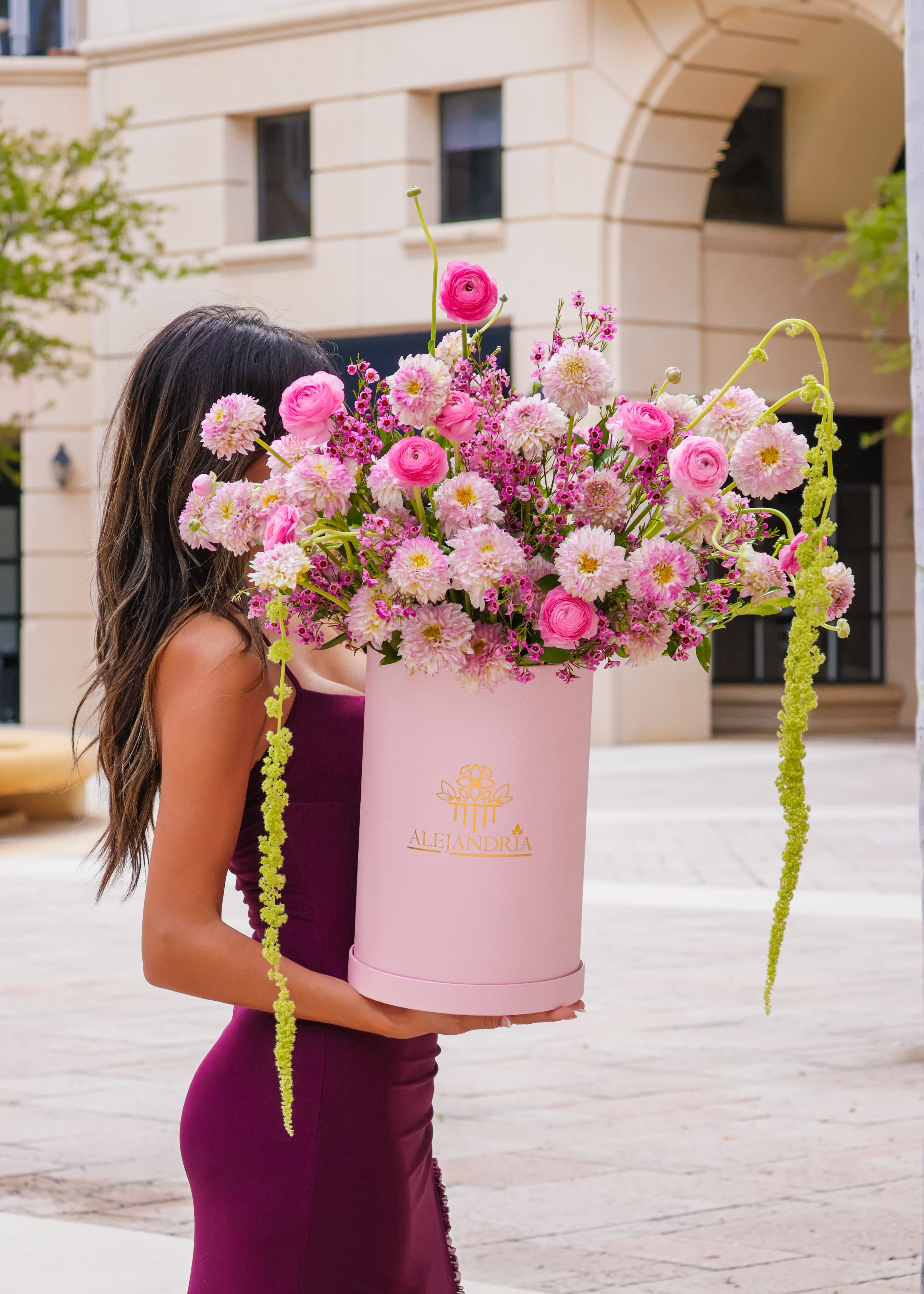 Blush Radiance - Signature Hat Box