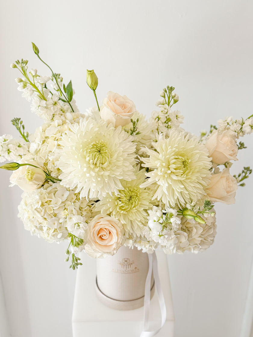 White Mini Garden - Classic Flower Box