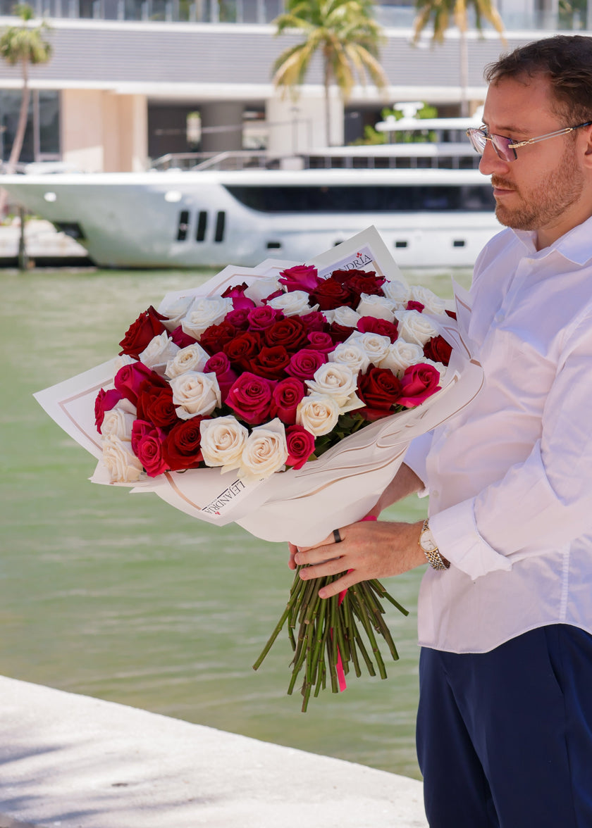 Elegance - Luxury Rose Bouquet