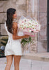 Blush Harmony – Luxury Roses & Spray Roses Bouquet