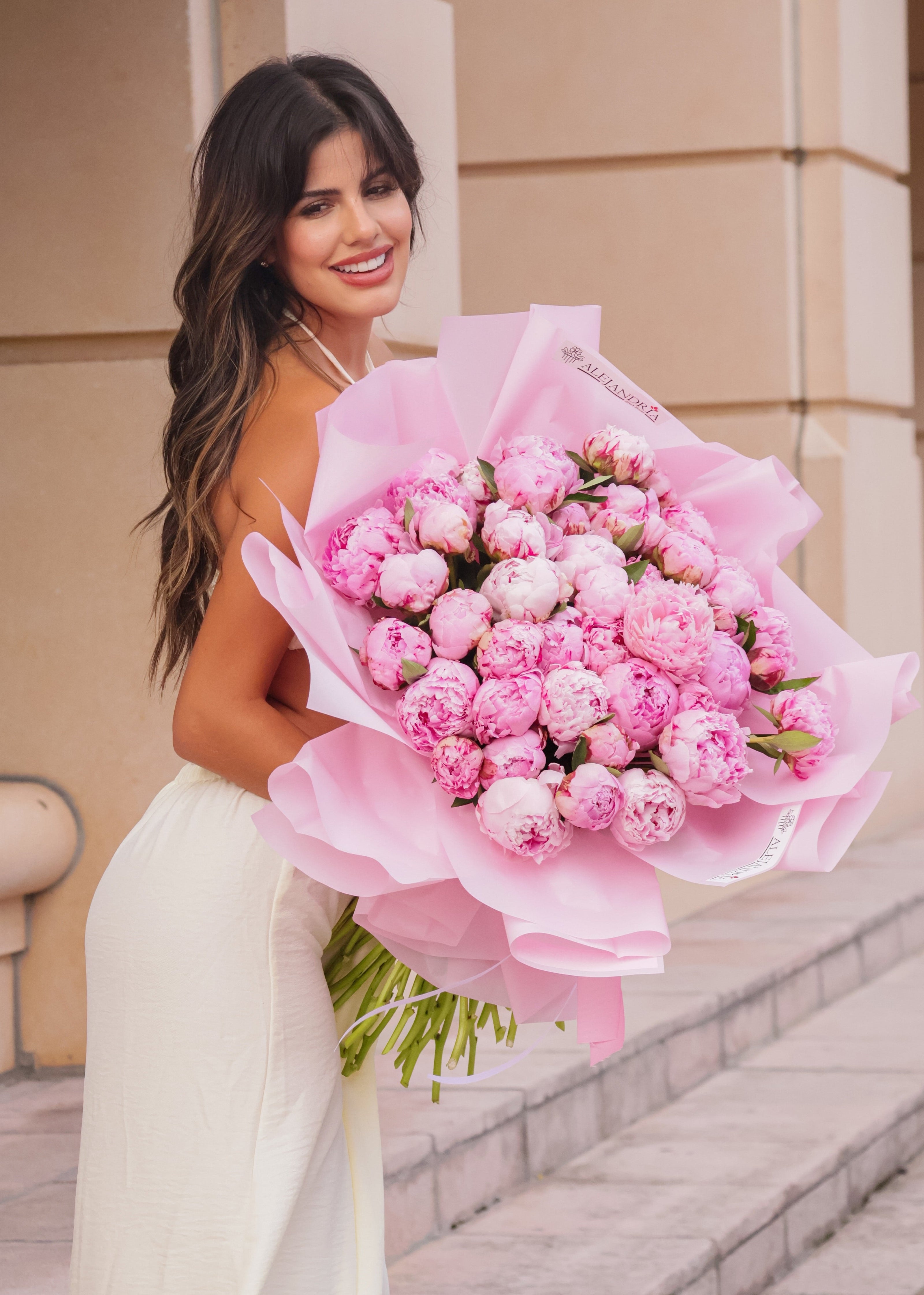 Peony Dream – Hand-Tied Bouquet