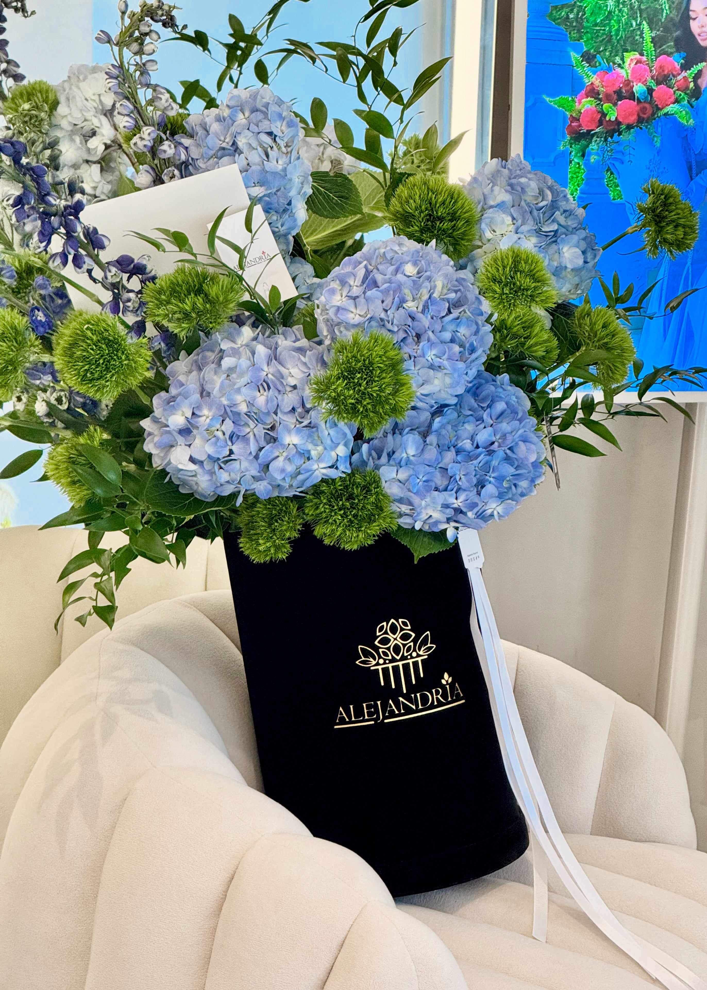 Azure Grace - Signature Flower Box