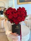 Amore Heart – Luxury Red Rose Heart Box