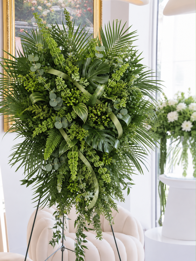 Eternal Tribute – Custom Funeral Standing Spray