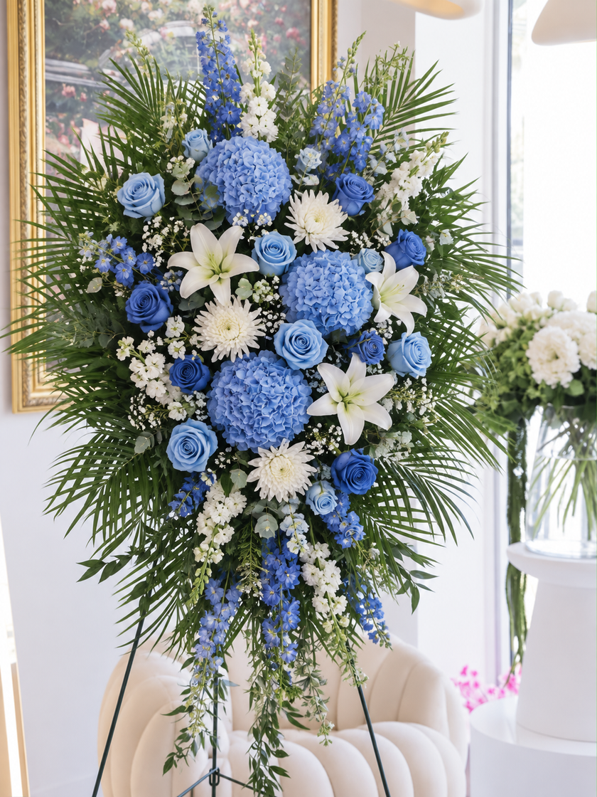 Eternal Tribute – Custom Funeral Standing Spray