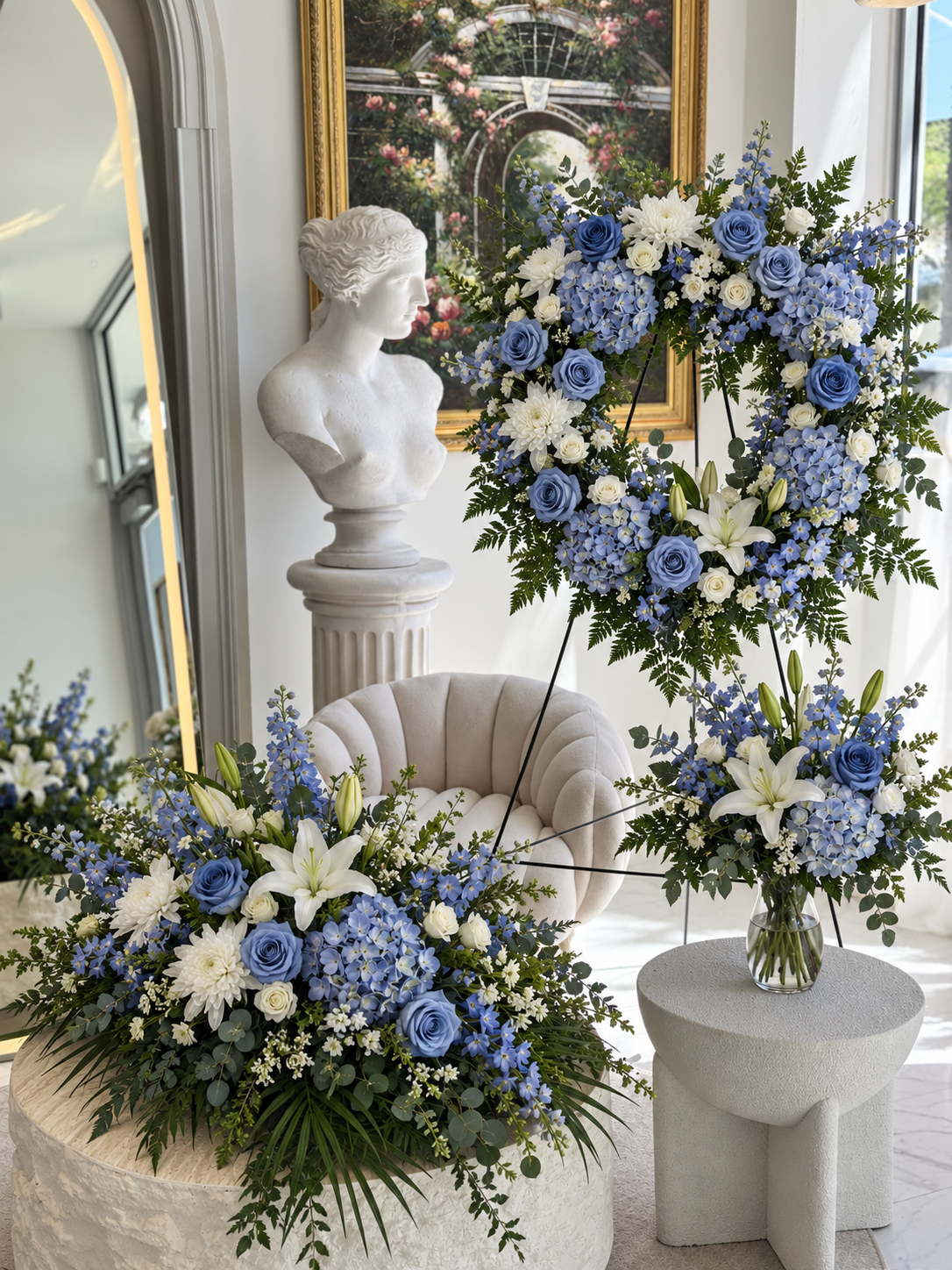 Eternal Tribute Collection – Funeral Floral Combo