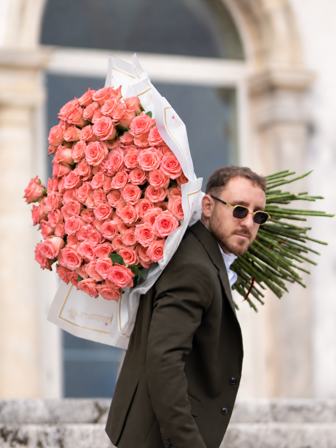 Signature Pink Rose Bouquet