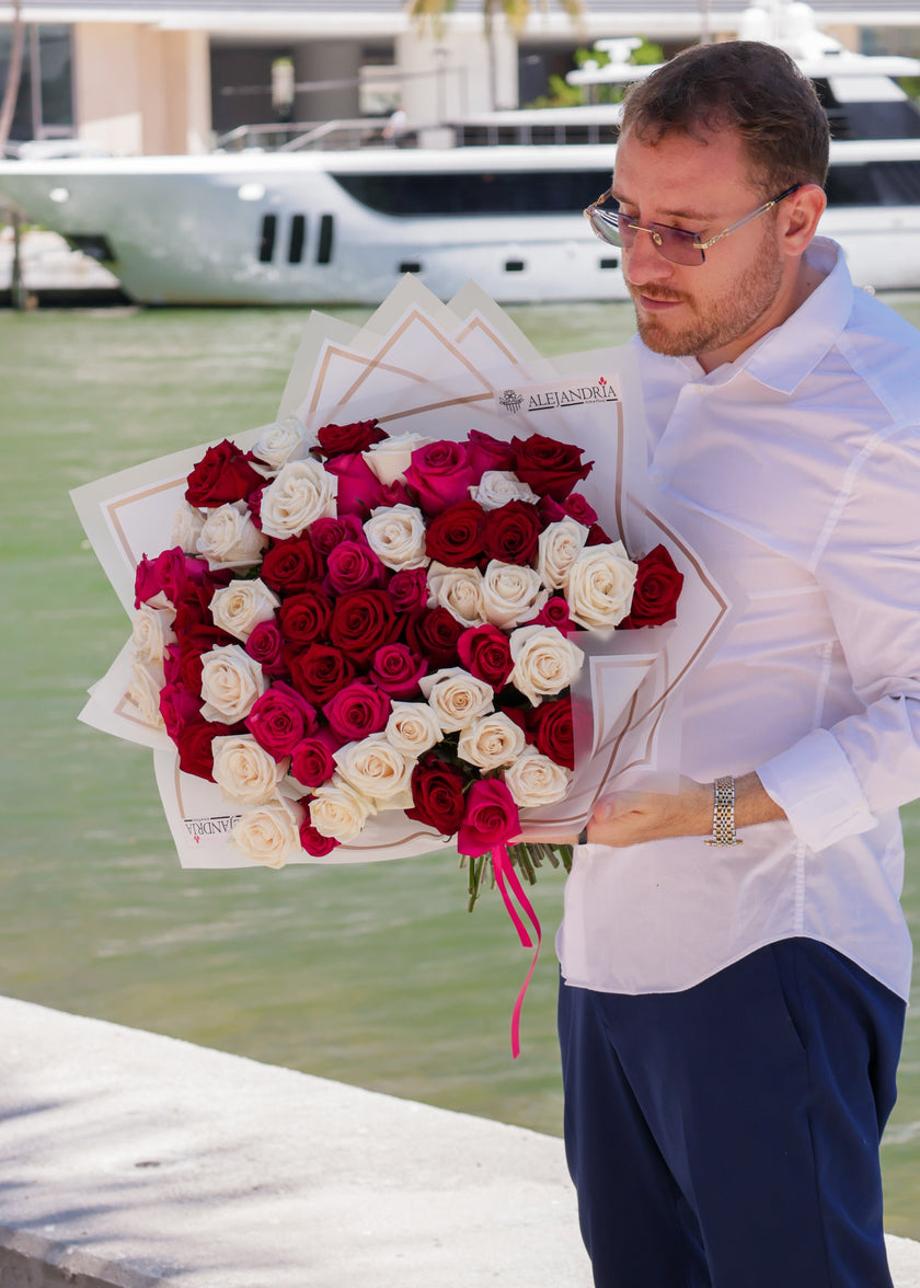 Elegance - Luxury Rose Bouquet