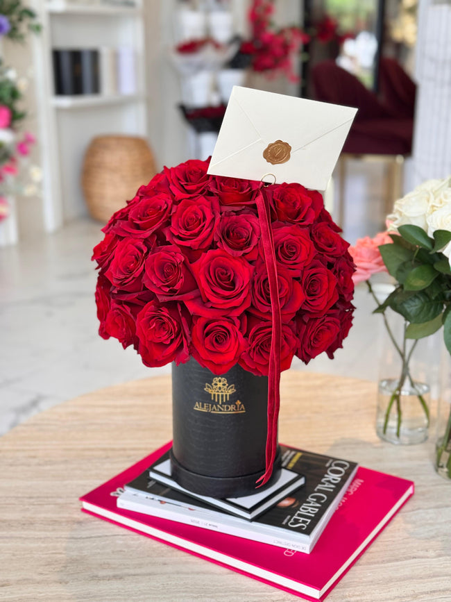 Capri Rosso - Classic Flower Box