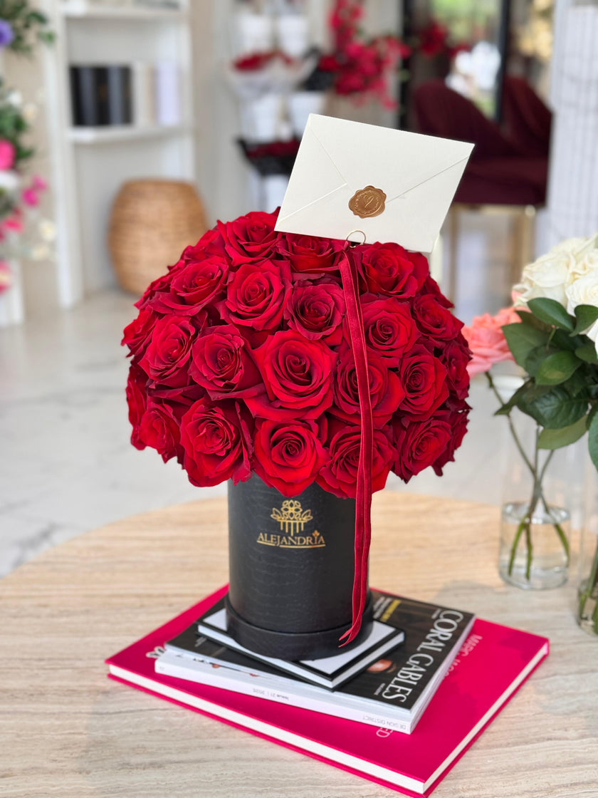 Capri Rosso - Classic Flower Box
