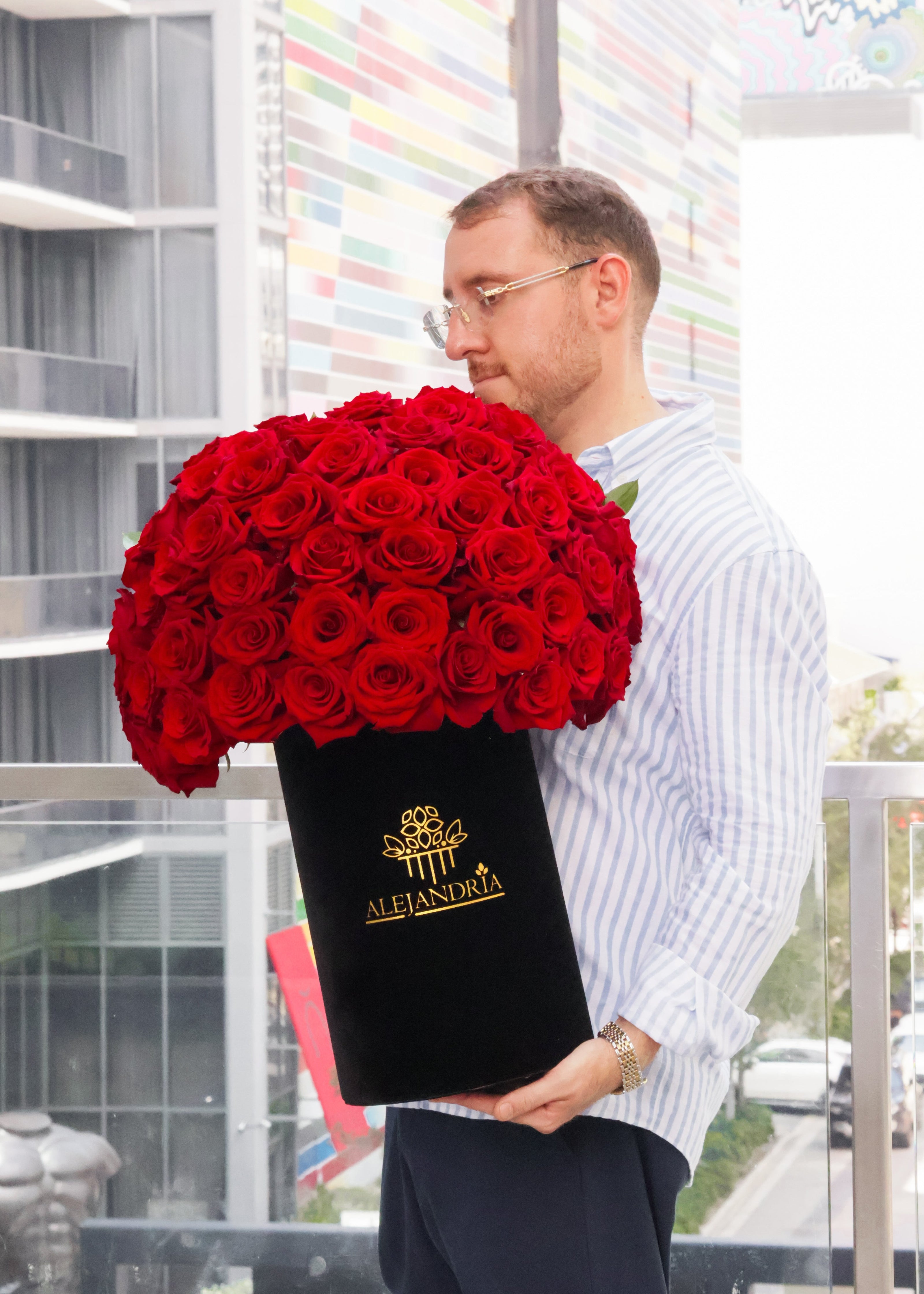 Red Velvet Fantasy — 65 Red Roses Signature Box