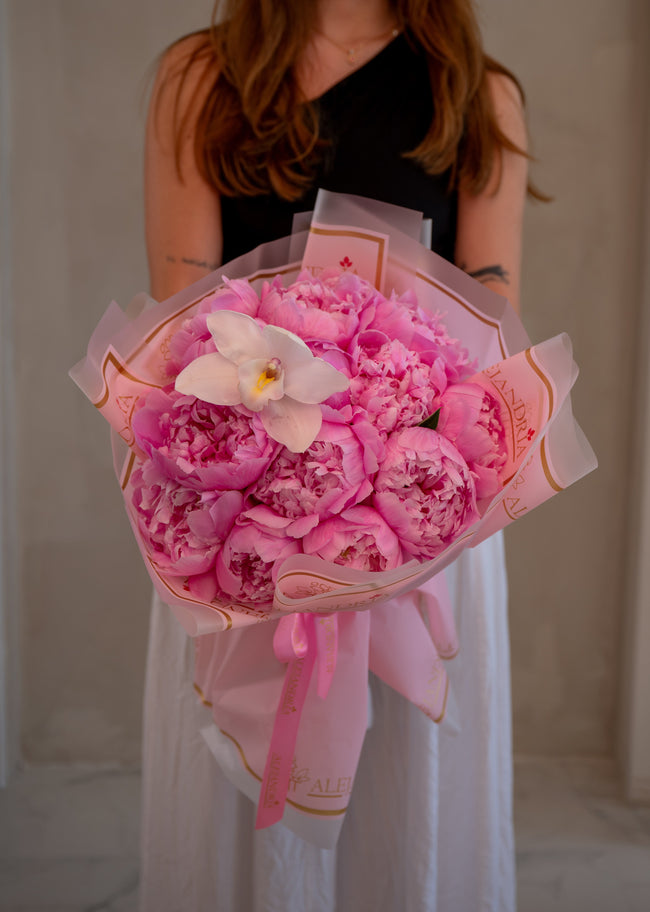 Luxury Peony Bouquet - Mother's Day
