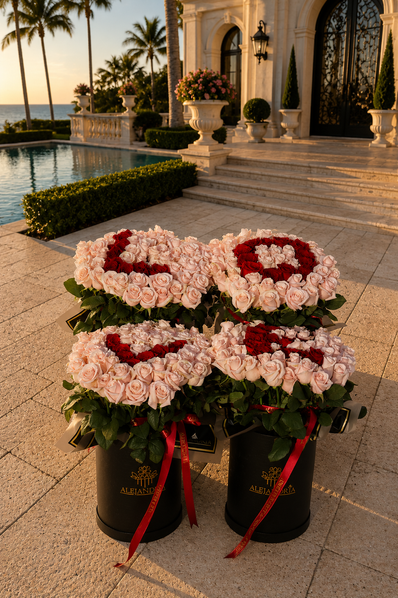 Luxury Rose Letter Box
