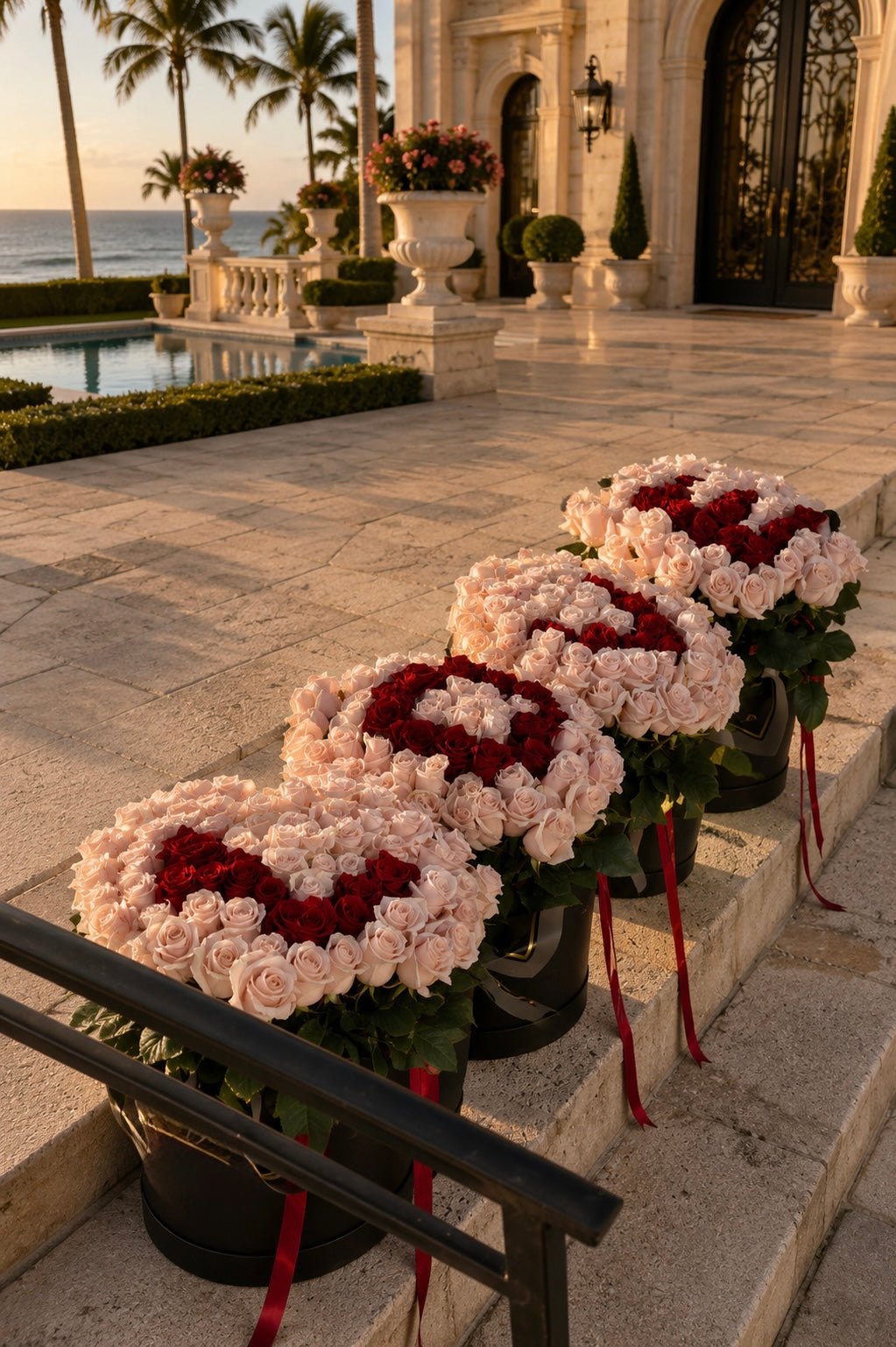 Luxury Rose Letter Box