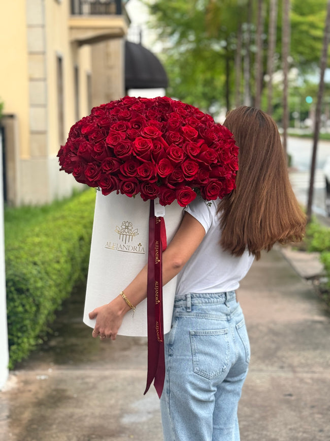 Valencia Rouge - Imperial Hat Box