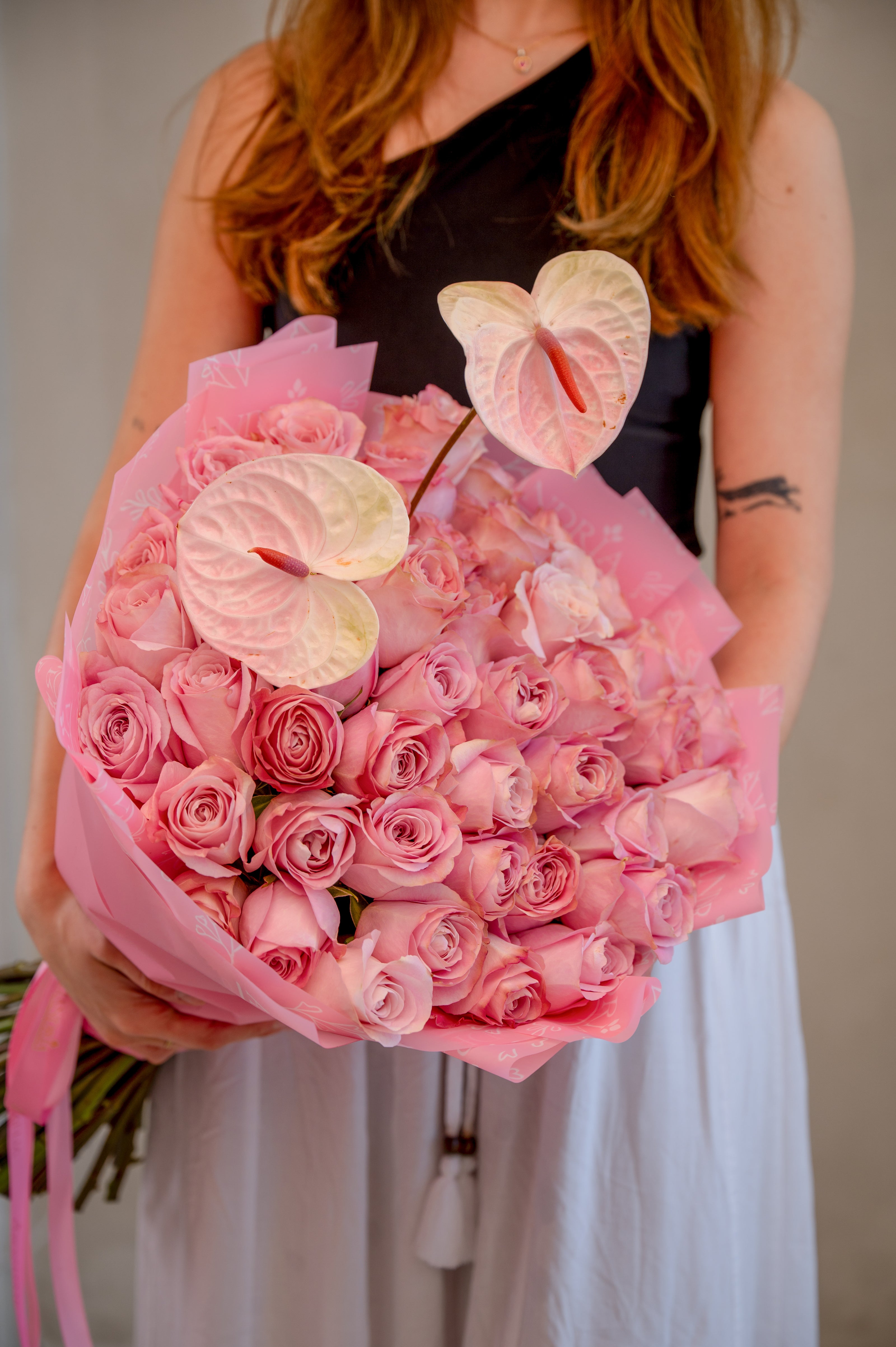 Signature Pink Rose Bouquet