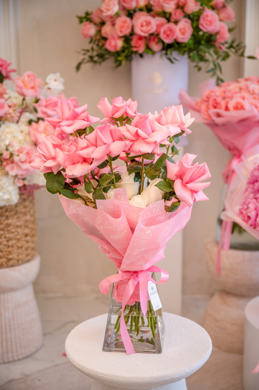 Signature Pink Rose Bouquet