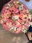 Blush Reverie – Luxury Pink Garden Bouquet