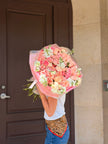 Blush Reverie – Luxury Pink Garden Bouquet