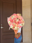 Blush Reverie – Luxury Pink Garden Bouquet