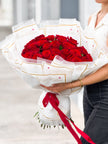 Ruby Devotion — 40 Roses Bouquet