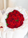 Ruby Devotion — 40 Roses Bouquet
