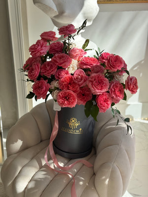 Coral Bloom Hatbox