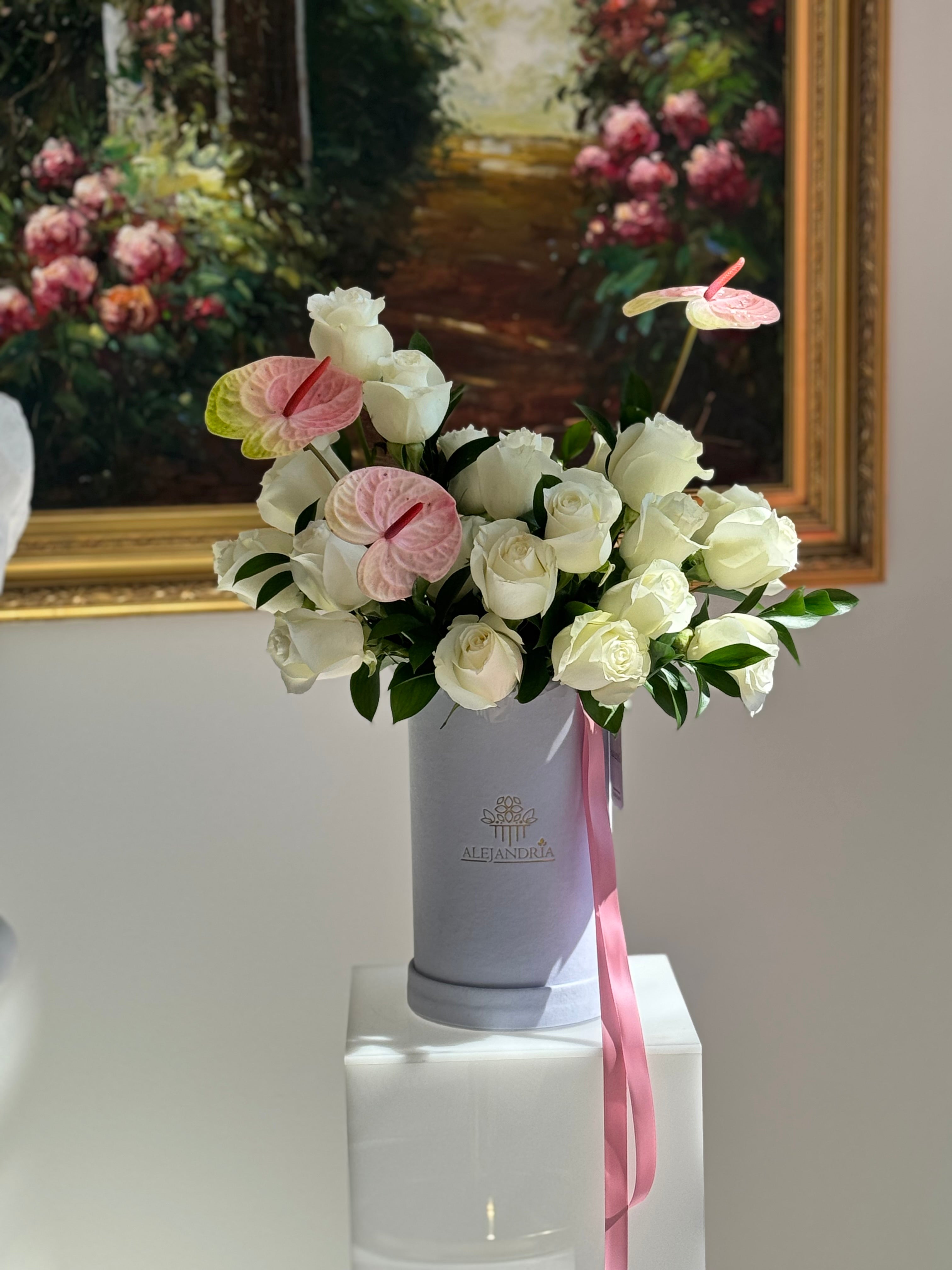 Classic Rose - Flower Box Mother's Day