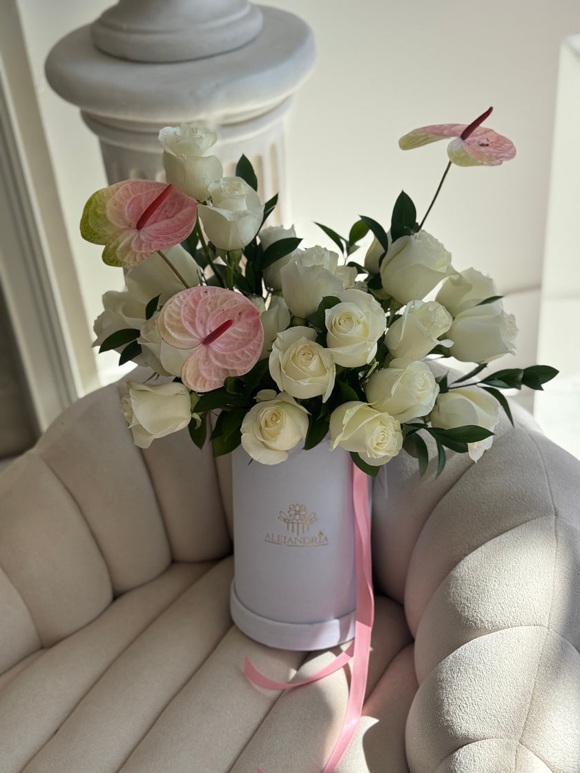 Classic Rose - Flower Box Mother's Day