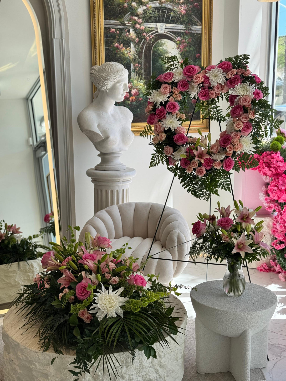Eternal Tribute Collection – Funeral Floral Combo